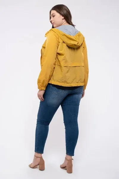 Jacket para dama color mostaza