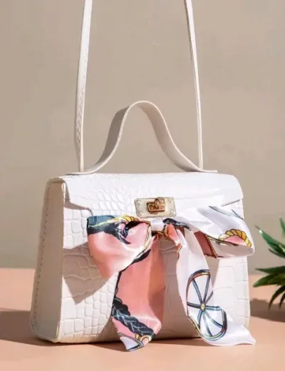 Bolso para dama color blanco