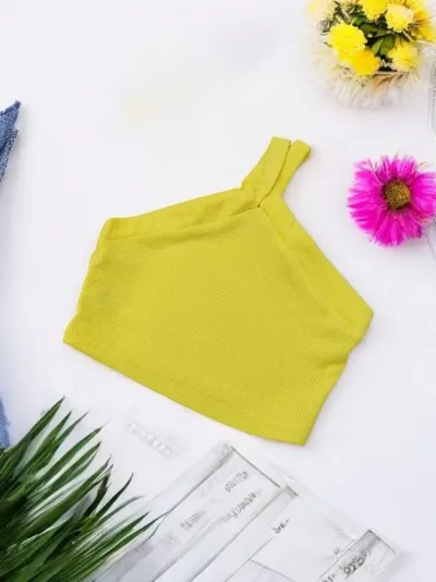 Blusa para niña color amarillo