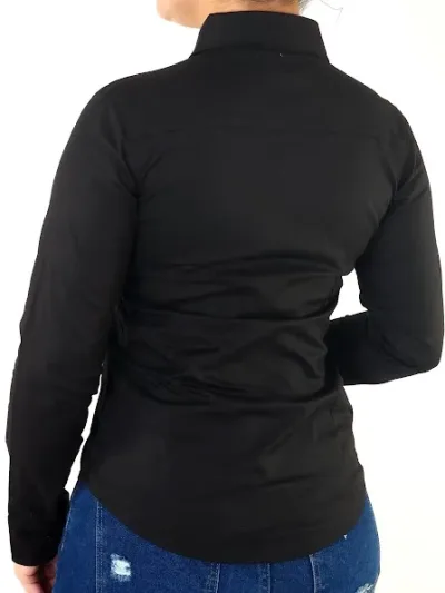 Camisa Cambridge Polo Club para dama color negro
