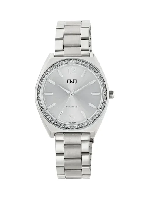 Reloj Q&Q para dama Q91A-001PY COLOR PLATEADO