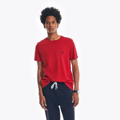 Camiseta Náutica para caballero color rojo