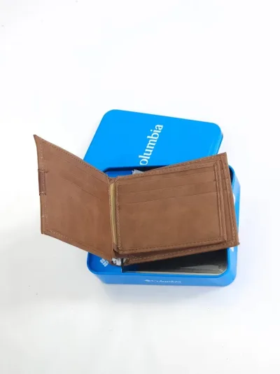 Billetera Columbia color café