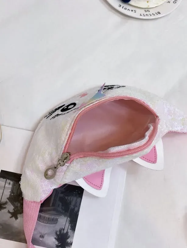 Riñonera para niña color rosado