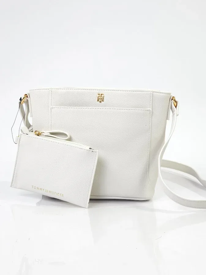 Bolso Tommy Hilfiger para dama color blanco