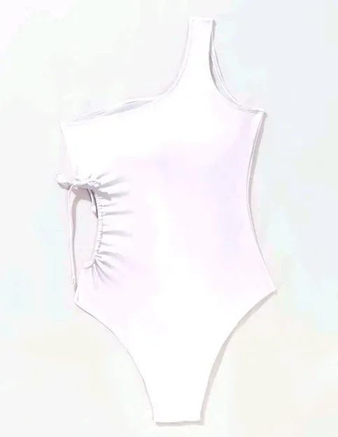 Vestido de baño para dama color blanco