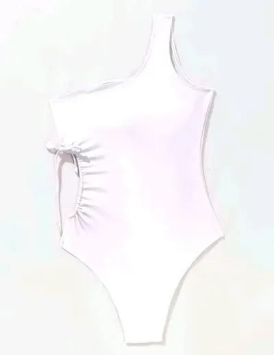 Vestido de baño para dama color blanco