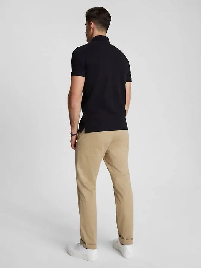 Camiseta Tommy Hilfiger Slim Fit para caballero color negro