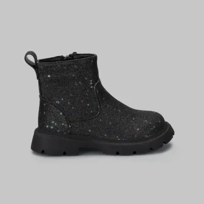 Botines Coral Yoko Black  Glitter para dama