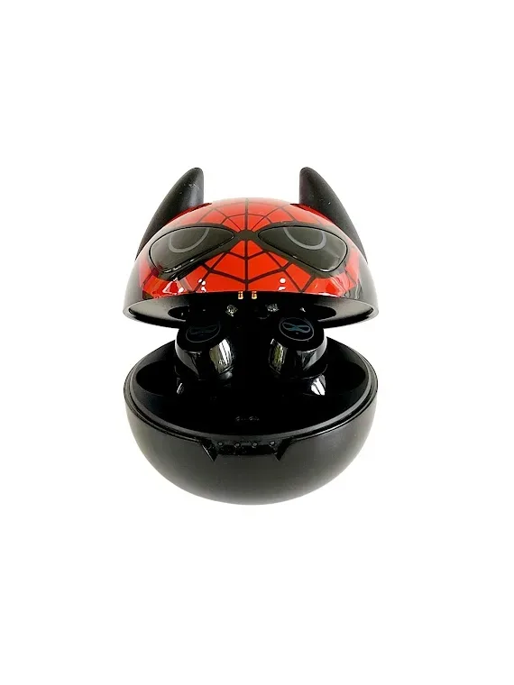 Audífonos inalámbricos diseño del Hombre Araña multicolor