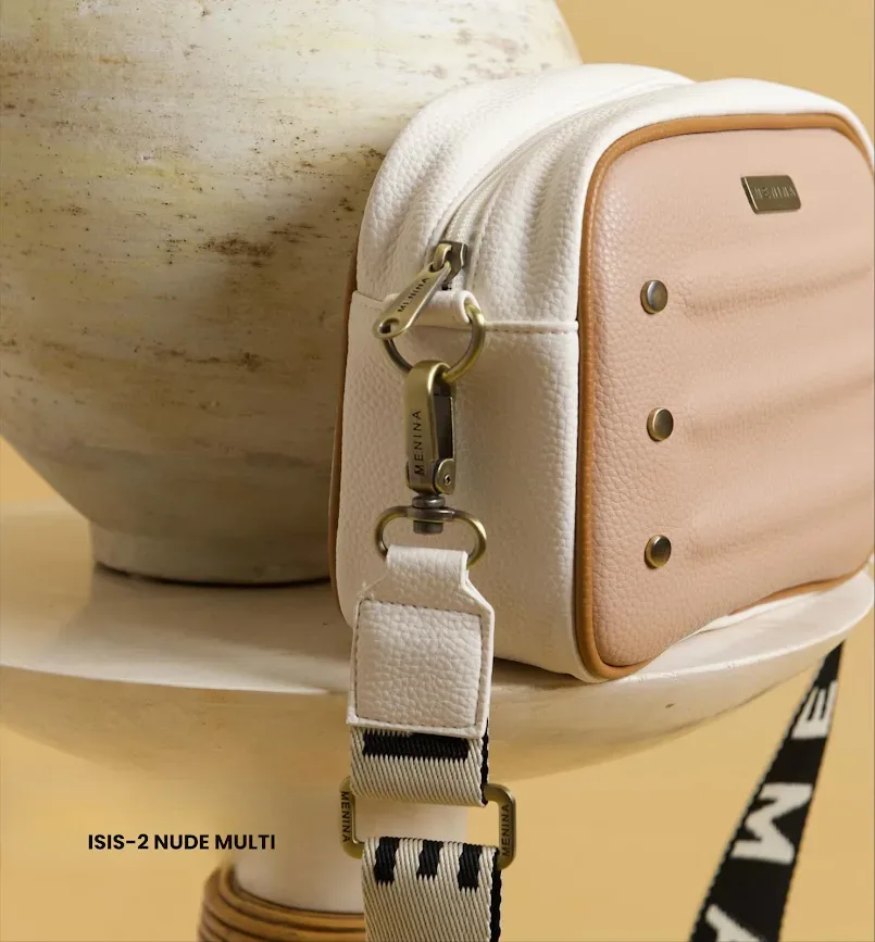 Bolso Menina para dama ISIS-2 NUDE MULTI