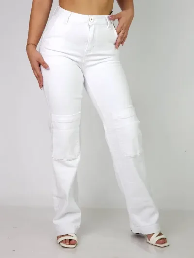 Pantalón para dama color blanco