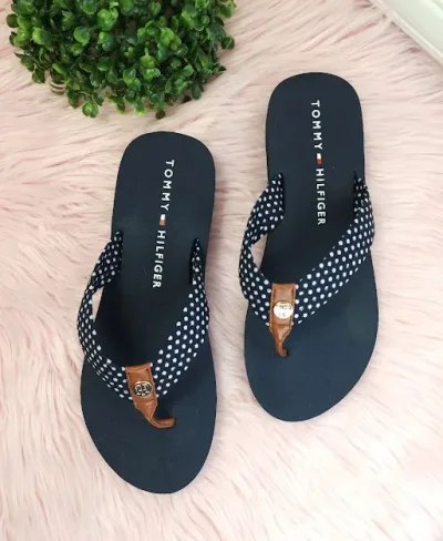 Sandalias Tommy Hilfiger para dama color azul