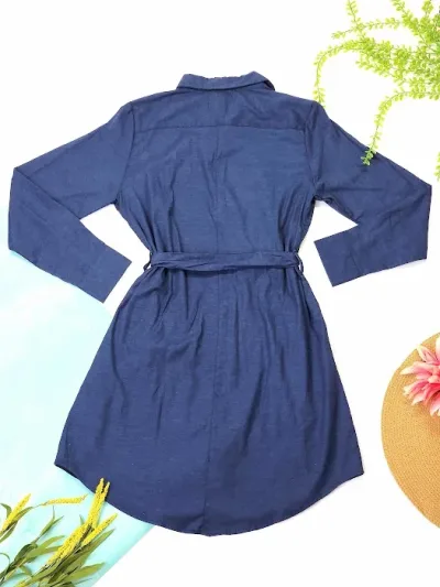 Vestido Cambridge Polo Club para dama color azul