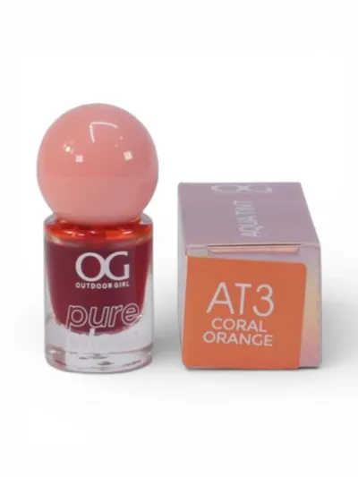 Tinta OG para labios AT3 #CORAL ORANGE