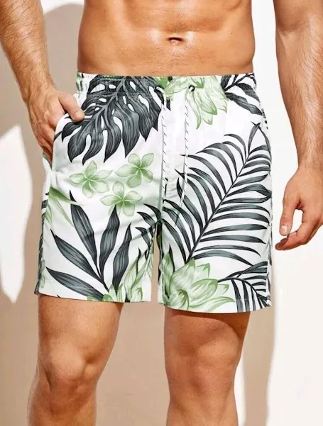Bañador para caballero diseño tropical