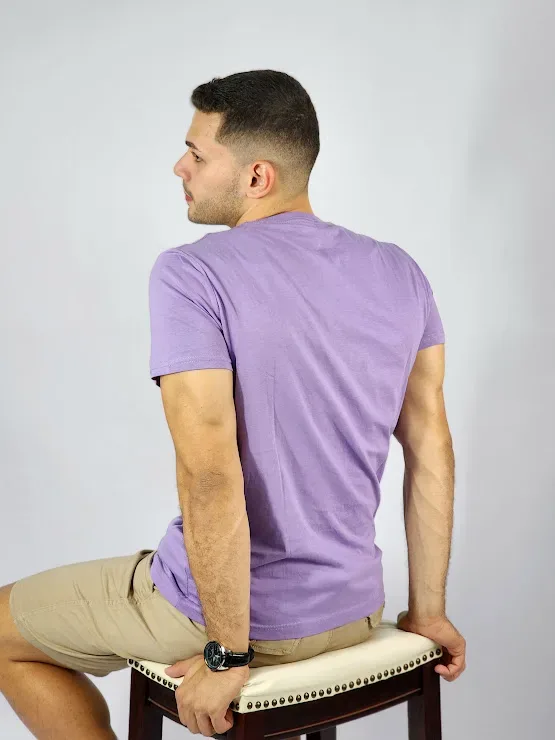 Camiseta Nautica para caballero color morado