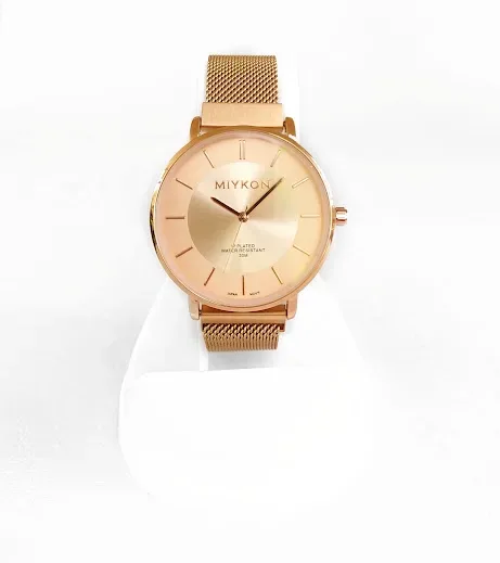 Reloj MIYKON para dama color oro rosa