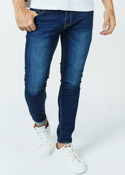 Jeans Hummer para caballero color azul  H221013121A