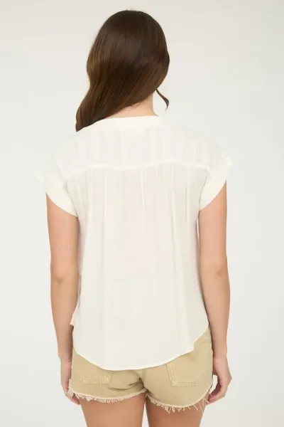 Blusa Mine para dama color crema TB8964