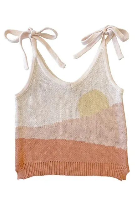 Blusa para dama estilo bordado tricolor