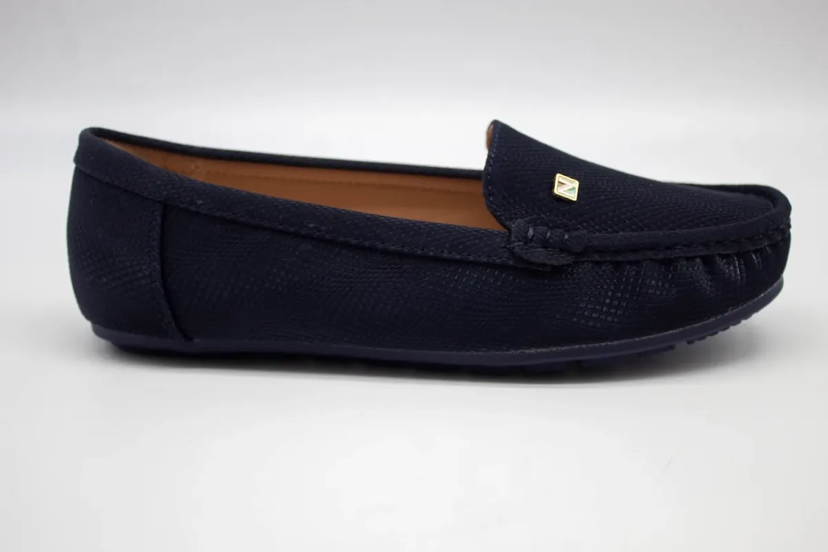 Zapatos Natural  Garnet Navy para Dama