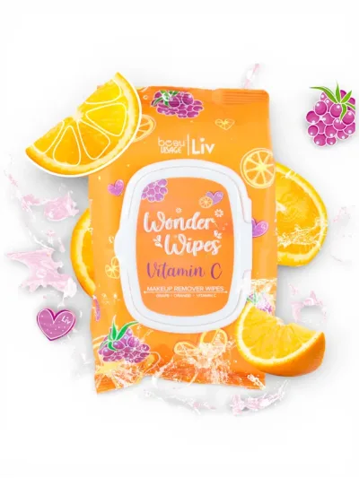Toallitas desmaquillantes Beau Visage #COLOR NARANJA