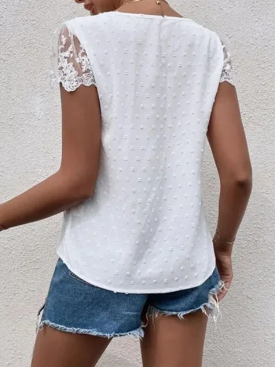 Blusa para dama color blanco