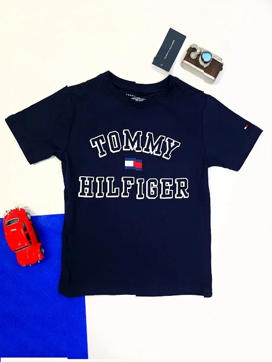 Camiseta Tommy Hilfiger para niño color azul