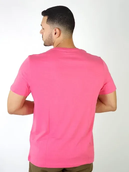 Camiseta Náutica para caballero color rosa