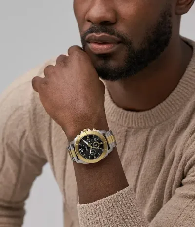 Reloj Fossil para caballero color plateado