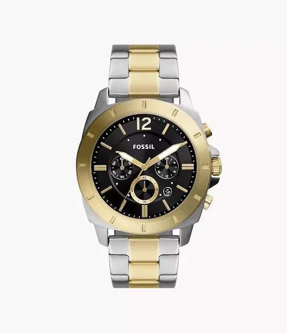 Reloj Fossil para caballero color plateado
