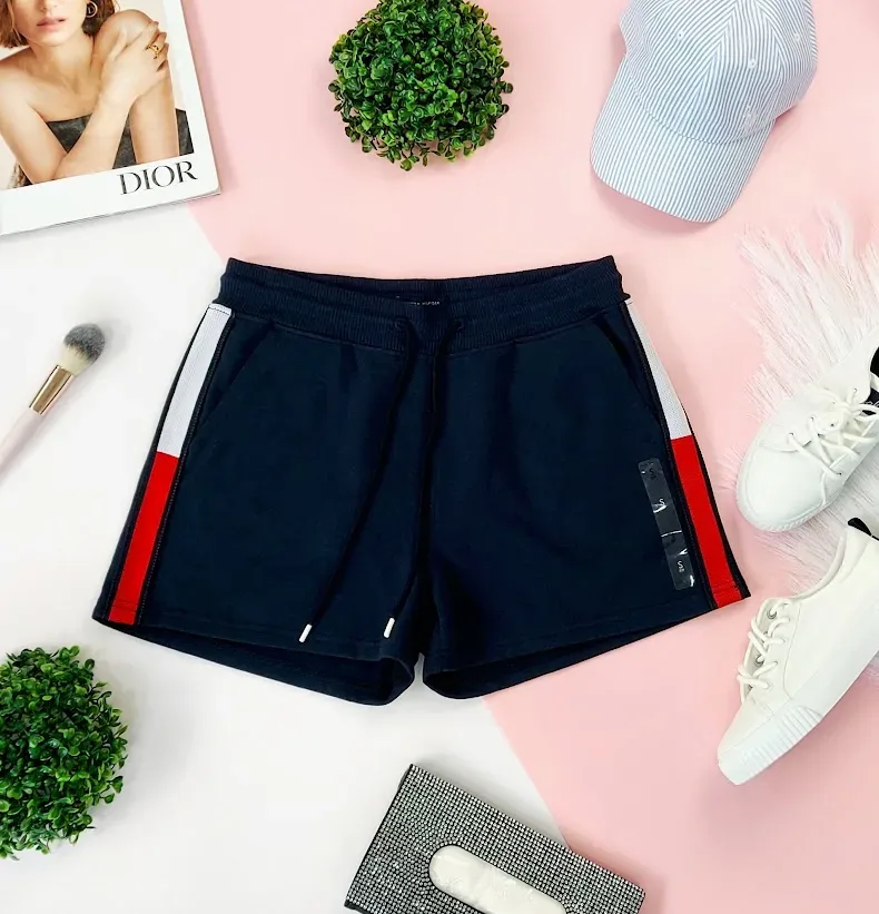 Short Tommy Hilfiger para dama color azul