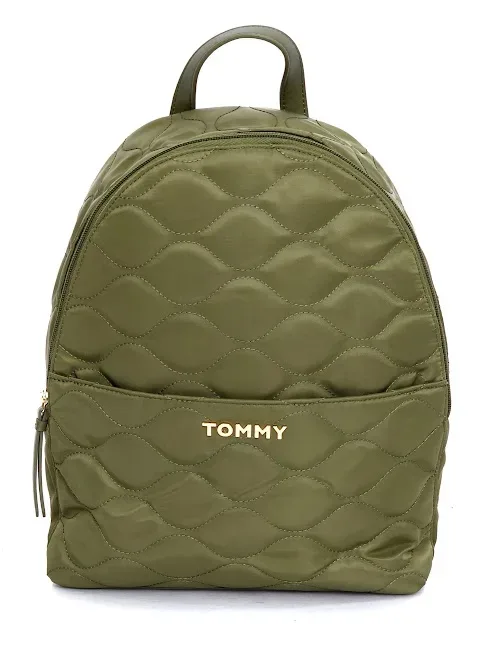 Mochila Tommy Hilfiger para dama color verde musgo