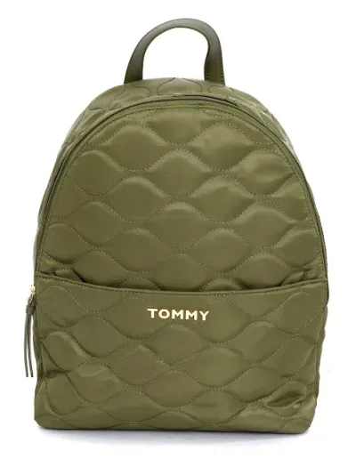 Mochila Tommy Hilfiger para dama color verde musgo