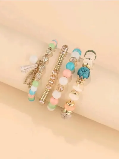 Set de pulseras de fantasia
