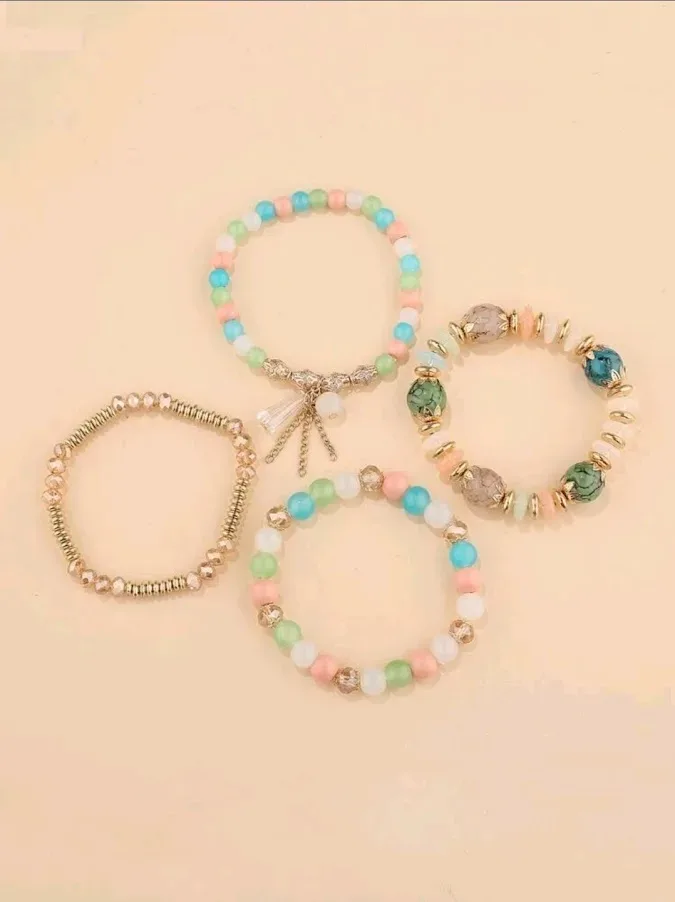 Set de pulseras de fantasia