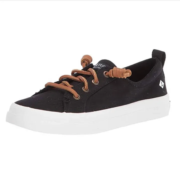 Tenis Sperry para dama color negro Crest Vibe Mainstrm Black