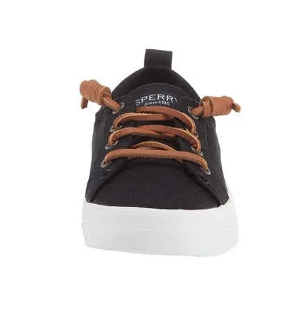Tenis Sperry para dama color negro Crest Vibe Mainstrm Black