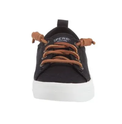 Tenis Sperry para dama color negro Crest Vibe Mainstrm Black