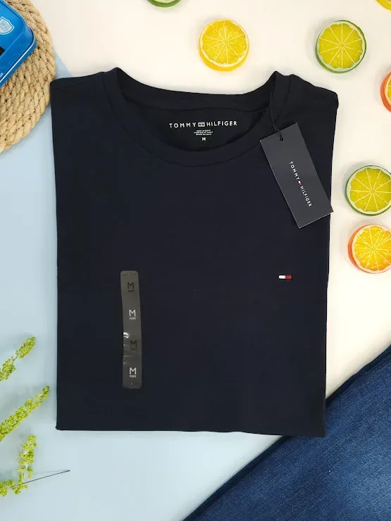 Camiseta Tommy Hilfiger para caballero color azul oscuro