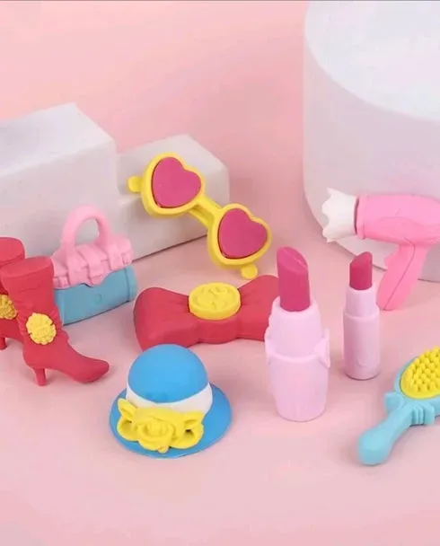 Set de borradores diseño de belleza multicolor al azar