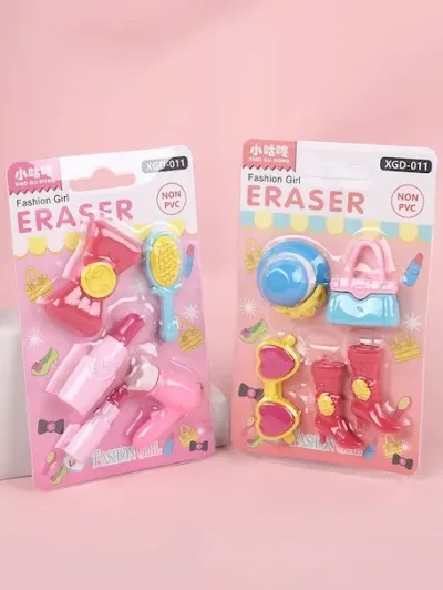Set de borradores diseño de belleza multicolor al azar