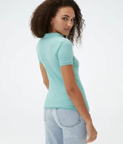 Camiseta Aeropostale para dama color verde agua