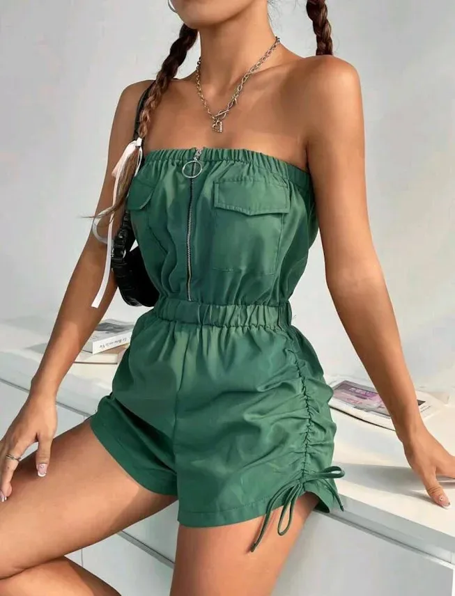 Enterizo para dama color verde