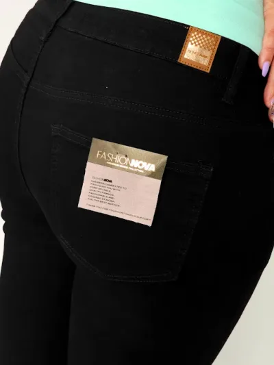 Jeans FashionNova para dama color negro