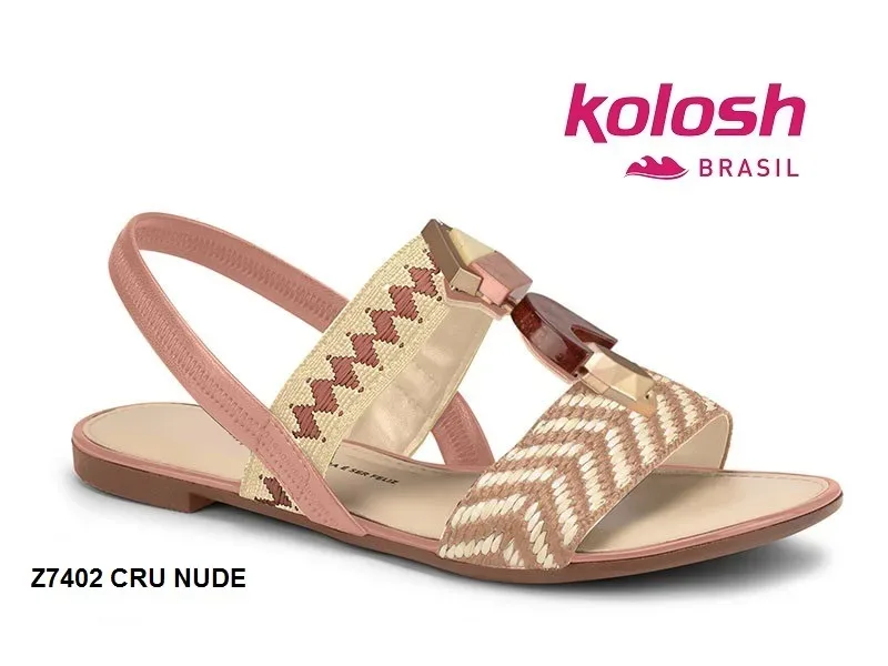 Sandalias Kolosh para dama color rosa Z7402