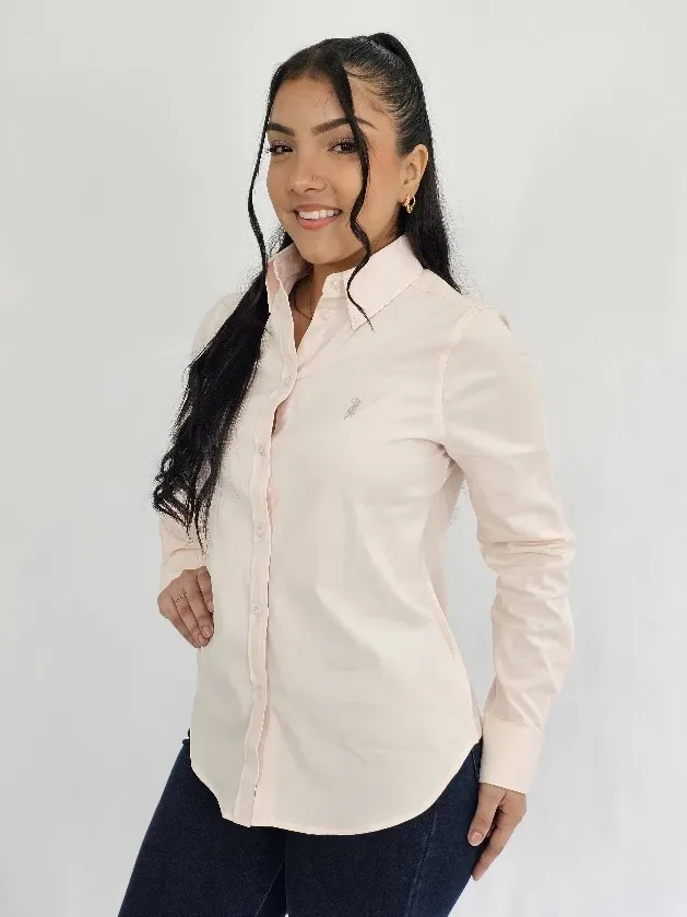 Camisa Cambridge polo para Dama