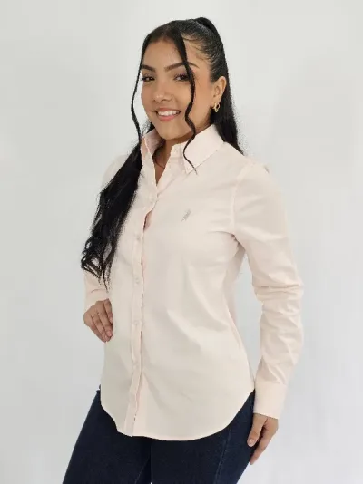 Camisa Cambridge polo para Dama