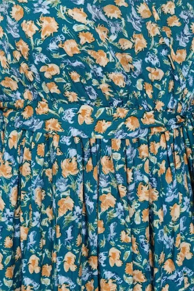 Vestido para dama diseño floral multicolor